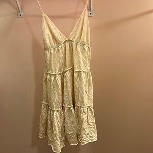 BillaBong Loose Vintage Cream Dress Size Small